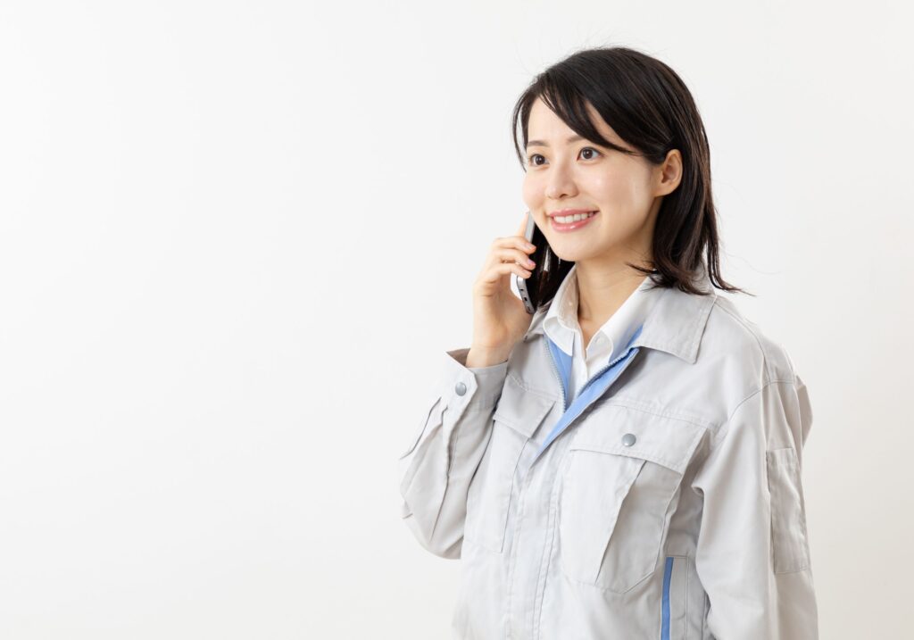 サンクスの相談受付スタッフ
